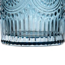 HOMLA Szklanka Barrel Wzorzysta Niebieska 0.30 Clearance