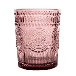 HOMLA Szklanka Barrel Wzorzysta Rozowa 0.30 Outlet