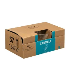 SECRET DE GOURMET Szklanka Carmela Wysoka 0,34 L Przezroczysty Outlet