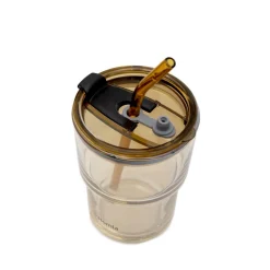 HOMLA Szklanka Embo Colour Bursztynowa 0,35 L Brazowy Discount