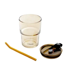 HOMLA Szklanka Embo Colour Bursztynowa 0,35 L Brazowy Discount