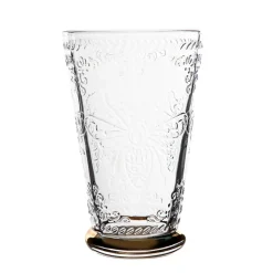 HOMLA Szklanka Nellie Wysoka Ze Zlota Nozka 0,35 L New