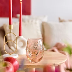 HOMLA Szklanka Rosella Rozowa 0,5 L Hot