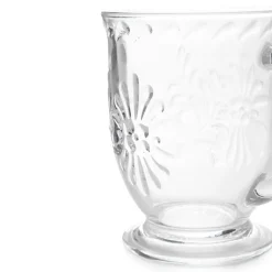 HOMLA Szklanka Roser Wzorzysta Z Uchem, 2 Szt. 0,45 L Outlet