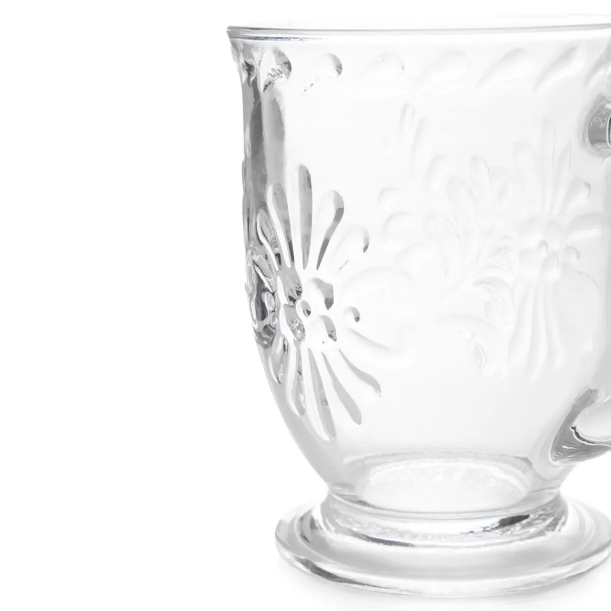 HOMLA Szklanka Roser Wzorzysta Z Uchem, 2 Szt. 0,45 L Outlet