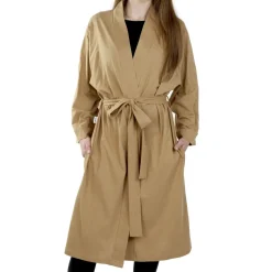 HOMLA Szlafrok Pelly Bawelniany Musztardowy One Size Hot