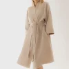 HOMLA Szlafrok Vaffel S/M Bezowy Sale