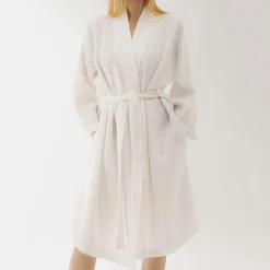 HOMLA Szlafrok Vaffel S/M Bialy Online