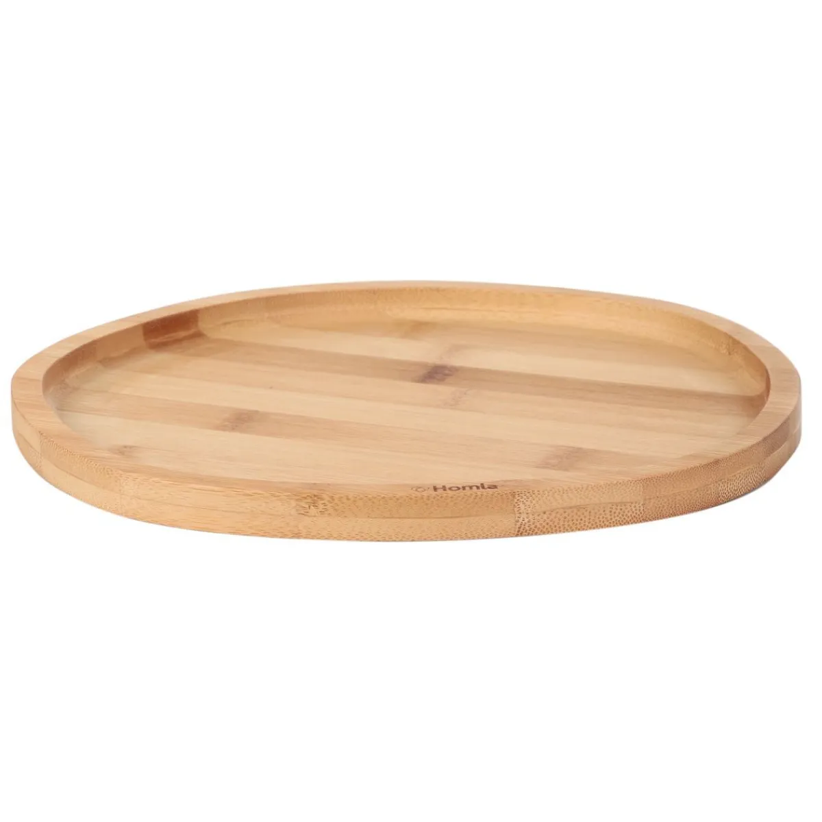 HOMLA Taca Bambou Bambusowa Nieregularna 25X22 Cm Best