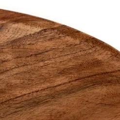 HOMLA Taca Dekoracyjna Acacia Z Drewna Akacjowego 25X18X2 Cm Naturalny Discount