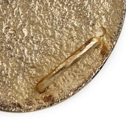 HOMLA Taca Girona Metalowa Zlota 26X5 Cm Zloty Sale
