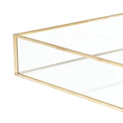 HOMLA Taca Grazia Ozdobna Zlota 18X18X4 Cm Zloty Best