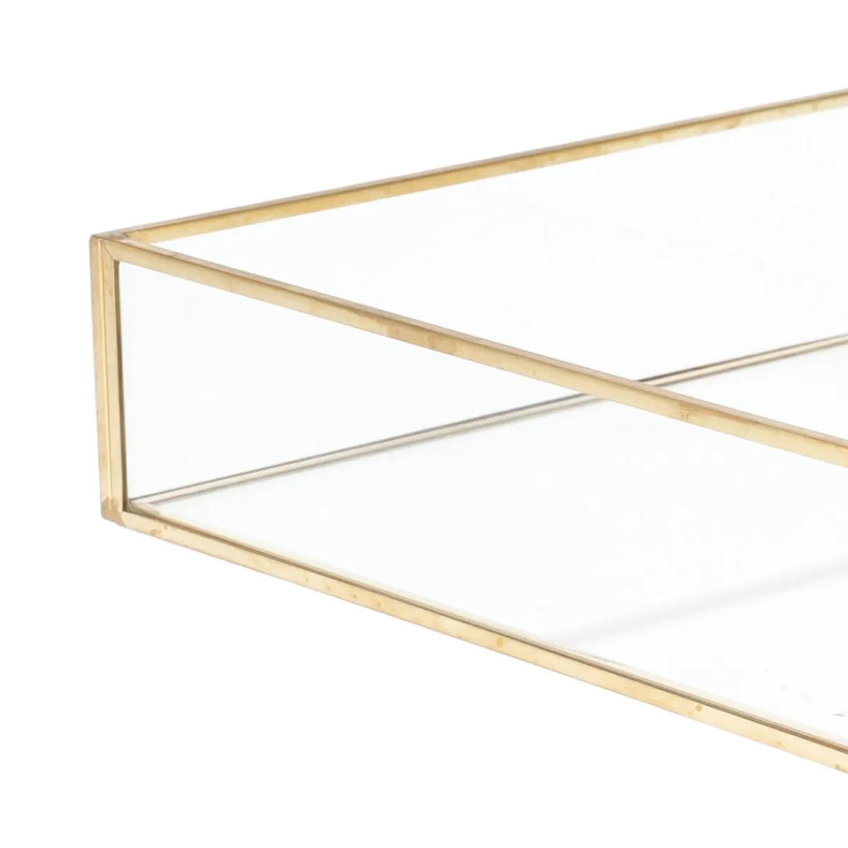 HOMLA Taca Grazia Ozdobna Zlota 18X18X4 Cm Zloty Best