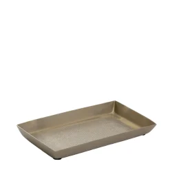 HOMLA Tacka Nausa Zlota Z Ozdobnymi Wytloczeniami 23X12X3 Cm New