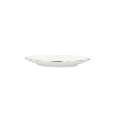 HOMLA Talerz Auro Deserowy Ze Zlota Obwodka 19 Cm Bialy Online