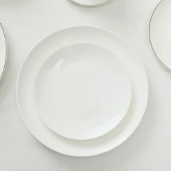 HOMLA Talerz Auro Obiadowy 26 Cm Bialy Hot