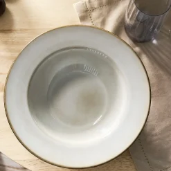 HOMLA Talerz Dunes Do Pasty Smietankowy 27 Cm Clearance