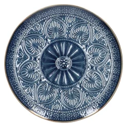 HOMLA Talerz Indie Obiadowy 27 Cm Granatowy Sale