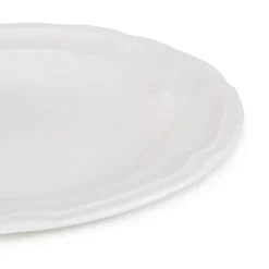 HOMLA Talerz Jasmine Gleboki Bialy 22 Cm Clearance