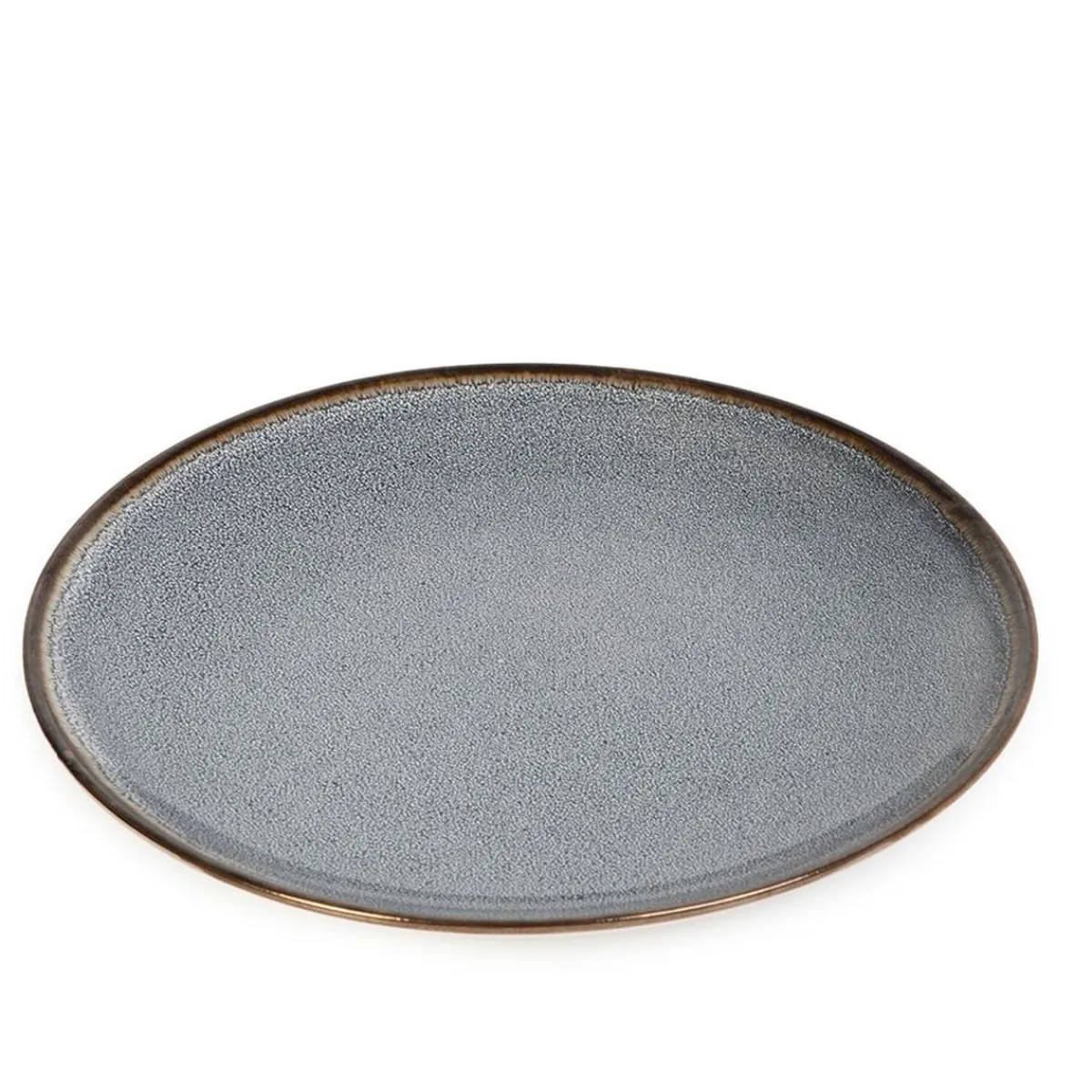 HOMLA Talerz Larisa Obiadowy 25 Cm Szary Discount