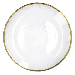 HOMLA Talerz Megalo Duzy 31 Cm Przezroczysty Discount