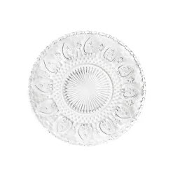 HOMLA Talerz Moselle Wzorzysty Transparentny 17 Cm Clearance