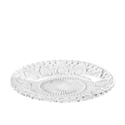 HOMLA Talerz Moselle Wzorzysty Transparentny 17 Cm Clearance