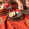 HOMLA Talerz Mystic Gleboki Szary 19 Cm Outlet