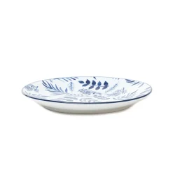 HOMLA Talerz Navia Deserowy W Listki 19 Cm Granatowy Best