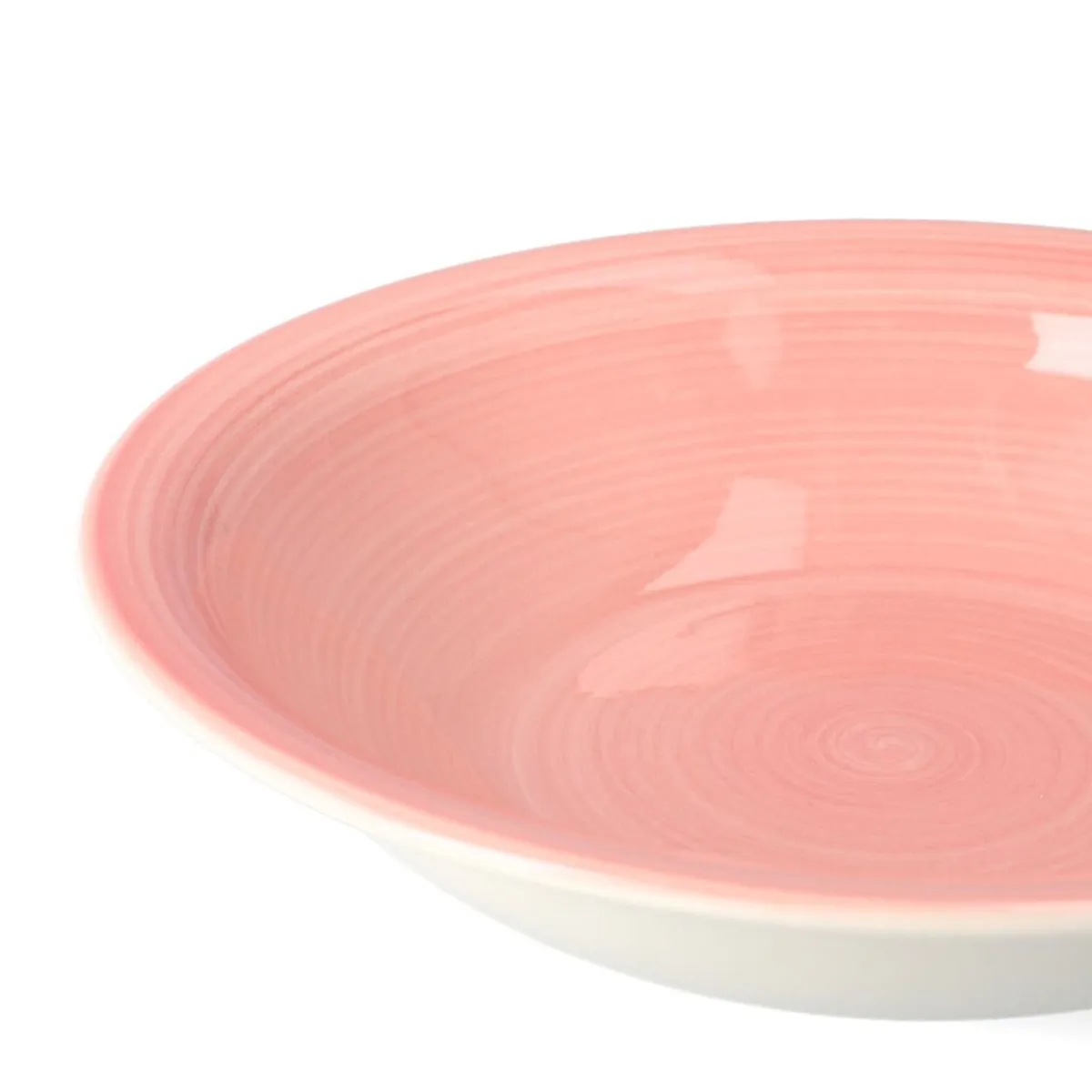 HOMLA Talerz Oblan Gleboki 21Cm Rozowy New
