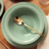HOMLA Talerz Oblan Gleboki Pistacjowy 21Cm Zielony Hot