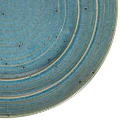 HOMLA Talerz Palmera Obiadowy Turkusowy 26 Cm Discount