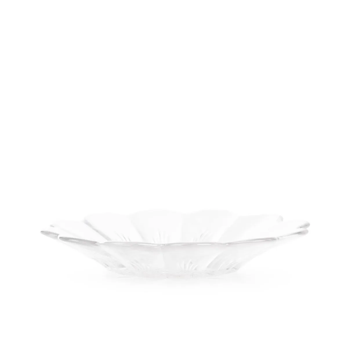 HOMLA Talerzyk Caren W Ksztalcie Kwiatka Transparentny 11 Cm Clearance