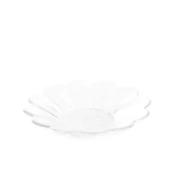 HOMLA Talerzyk Caren W Ksztalcie Kwiatka Transparentny 11 Cm Clearance