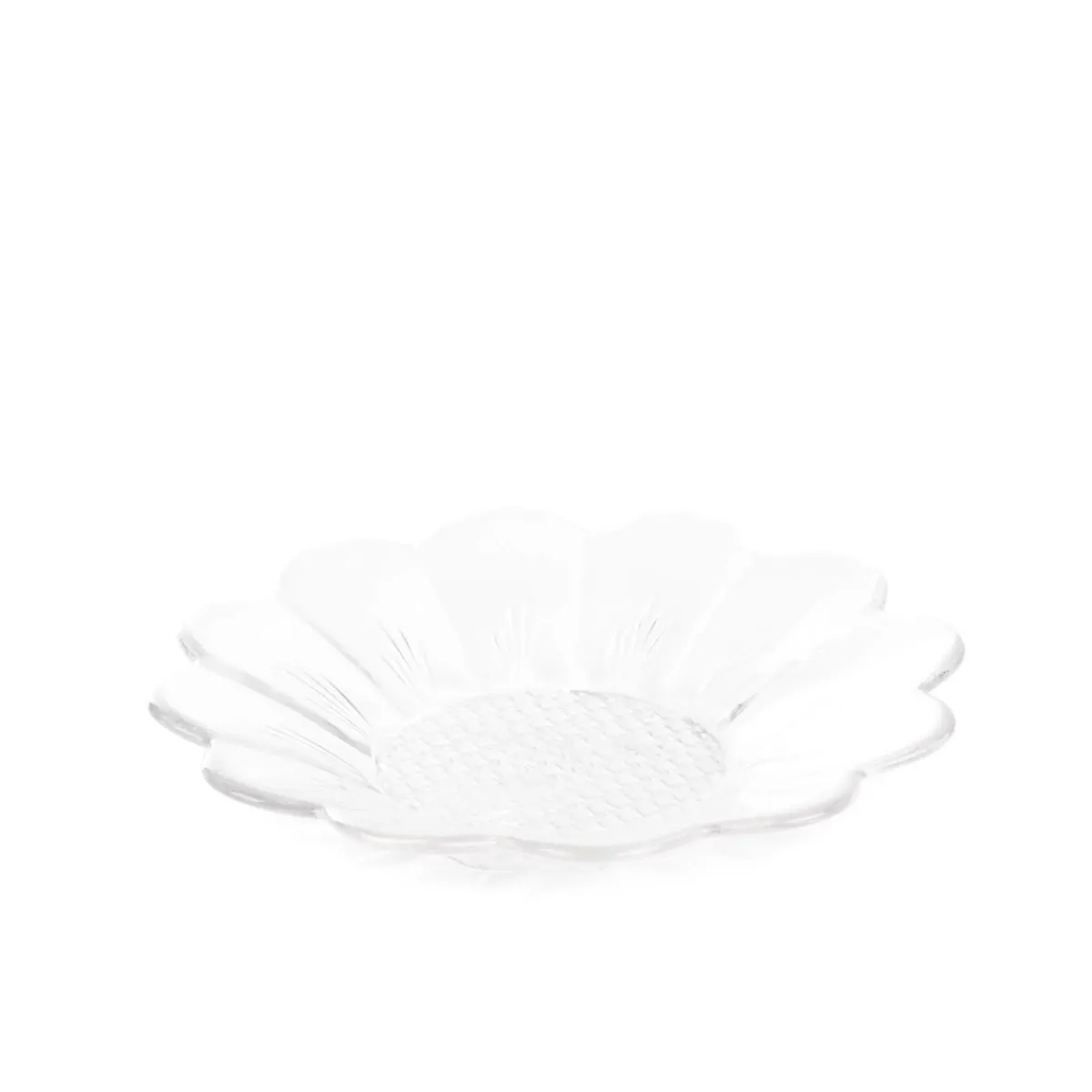 HOMLA Talerzyk Caren W Ksztalcie Kwiatka Transparentny 11 Cm Clearance