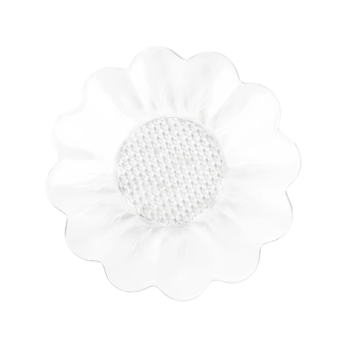 HOMLA Talerzyk Caren W Ksztalcie Kwiatka Transparentny 11 Cm Clearance