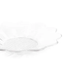 HOMLA Talerzyk Caren W Ksztalcie Kwiatka Transparentny 11 Cm Clearance