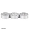 KOOPMAN Tealight Stark 3Szt. 6 Cm Srebrny Clearance