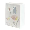 HOMLA Torebka Prezentowa Cymka Bezowe Kwiaty 19X23X10 Cm Discount