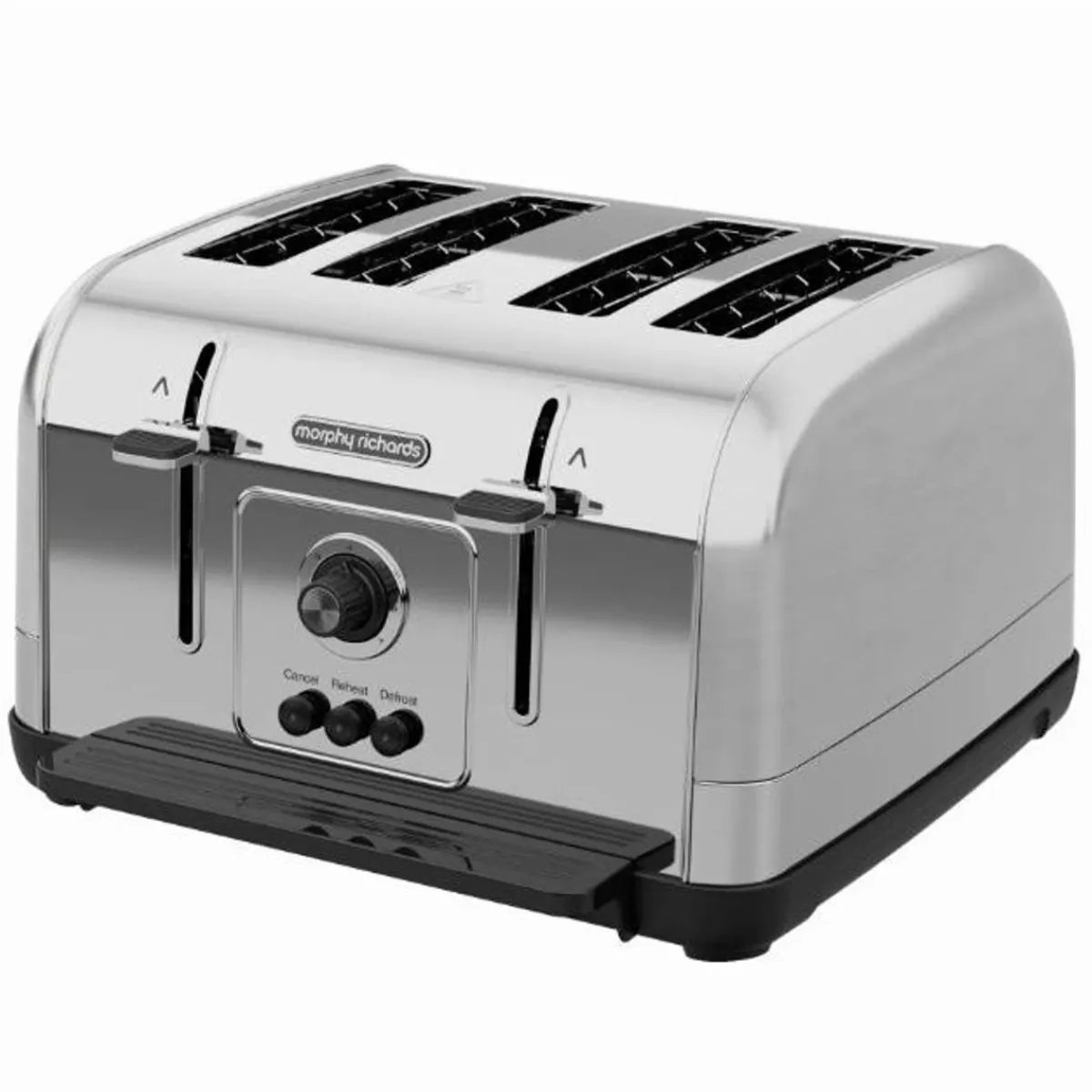 MORPHY RICHARDS Toster Venture Na 4 Kromki 1800 W Srebrny Outlet