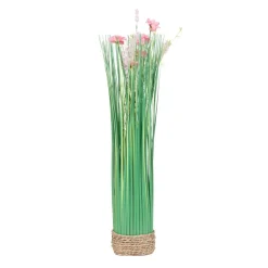 HOMLA Trawa Polly Z Rozowymi Kwiatuszkami 55 Cm Discount