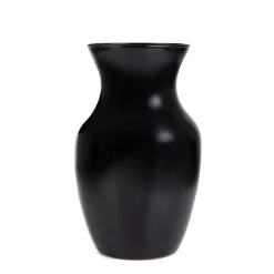 HOMLA Wazon Ambros Szklany Czarny 13X12X20 Cm Online