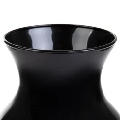 HOMLA Wazon Ambros Szklany Czarny 13X12X20 Cm Online