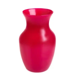 HOMLA Wazon Ambros Szklany Fuksjowy 13X12X20 Cm Outlet