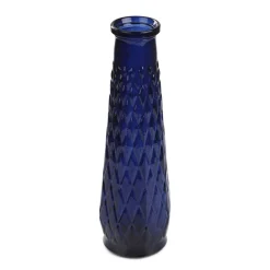 HOMLA Wazon Archie Szklany Granatowy 6,5X22 Cm New