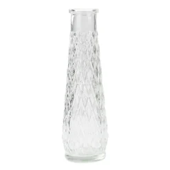 HOMLA Wazon Archie Szklany Transparentny 6,5X22 Cm Outlet
