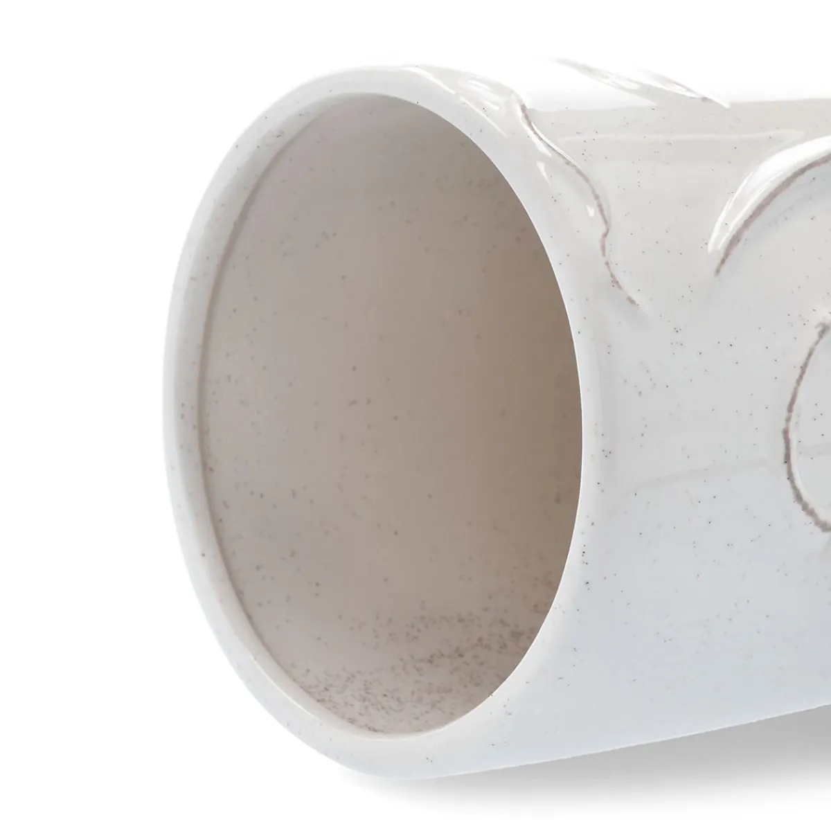 HOMLA Wazon Muka Ceramiczny 11.8X17 Cm Bialy Sale