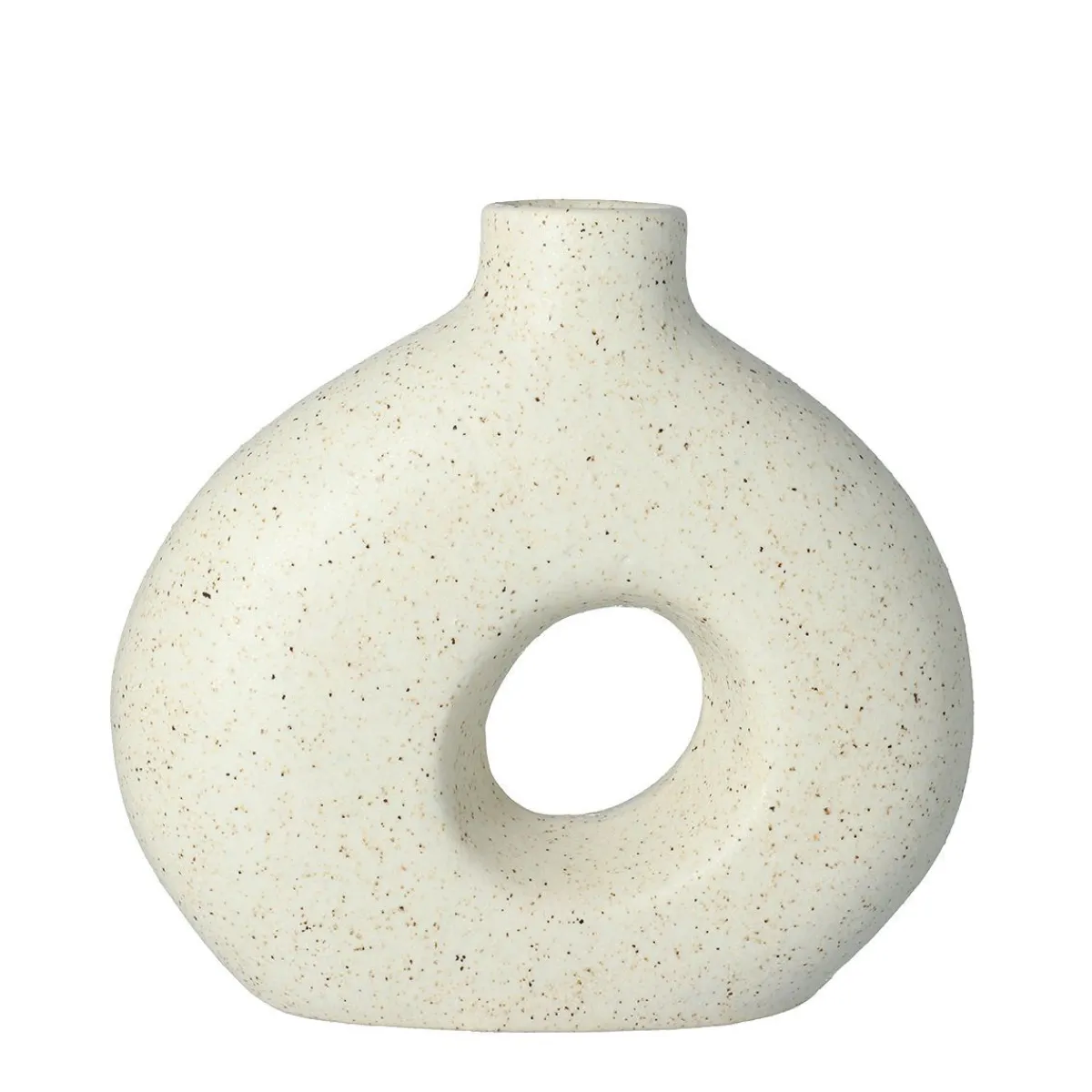 HOMLA Wazon Novo Ceramiczny 24X8,5X23 Cm Bialy Clearance