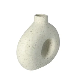 HOMLA Wazon Novo Ceramiczny 24X8,5X23 Cm Bialy Clearance