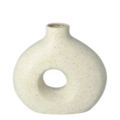 HOMLA Wazon Novo Ceramiczny 24X8,5X23 Cm Bialy Clearance
